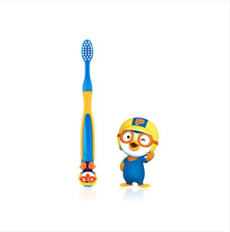 韩国啵乐乐pororo宝露露儿童牙刷卡通3岁以上