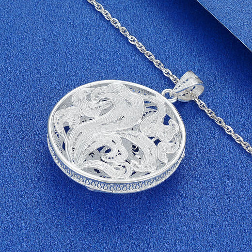 子佩集纯银花丝吊坠【QBLSH-25】（不含链）花丝208 商品图3
