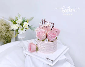 高贵典雅粉玫瑰鲜花款