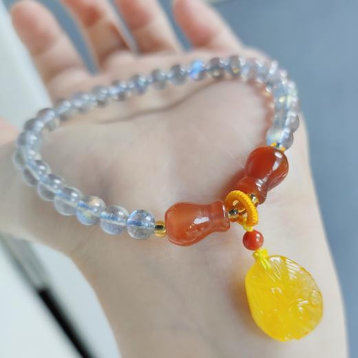 灰月光单圈手串 商品图1