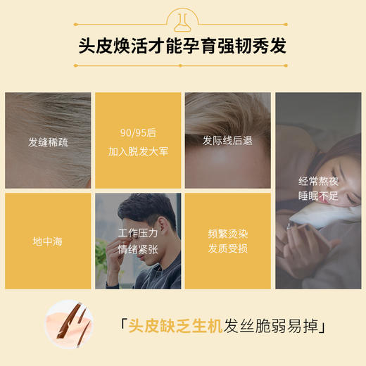 【洗发水】云南白药养元青生姜小养洗发露强根健发500ml大瓶装洗发水l大瓶装无硅油 商品图4