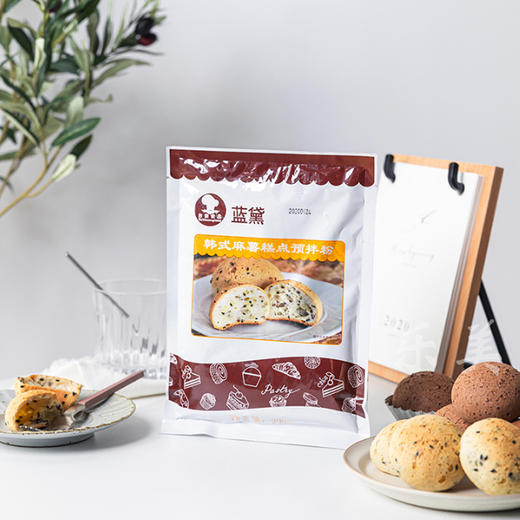 秒杀价9.9元购蓝黛韩式麻薯糕点预拌粉200g 商品图0