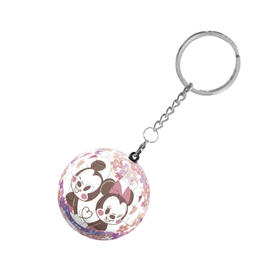 【折扣商品 不退不换】24片 钥匙扣拼图 塑料拼图 A3495 米奇与朋友系列-甜蜜花季