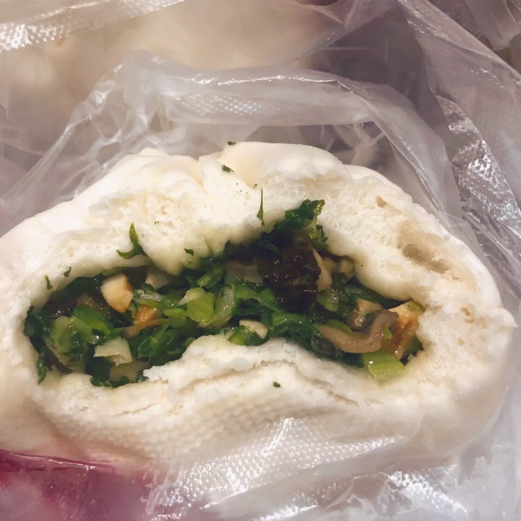 【上海代购】白玉兰素菜包 一盒6个装