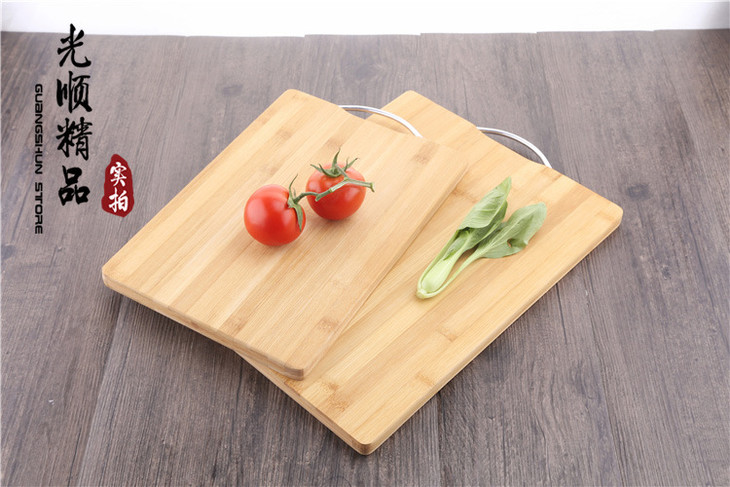 楠竹砧板方形工艺菜板防霉厨房擀面水果切菜板亚布力居家日用厨房用品