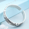 【长寿仙鹤】子佩集原创纯手工银镯 商品缩略图3