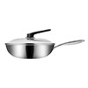 欧乐菲米力士蜂巢316不锈钢炒锅全面屏32cm 商品缩略图1