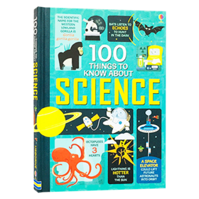 关于科学的100件事 英文原版 100 Things to Know About Science 科学大发现 尤斯伯恩 精装 少儿知识百科 英文版进口英语书