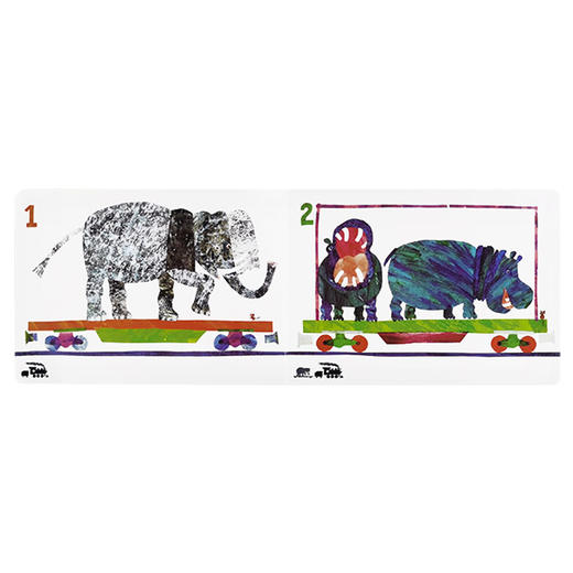 ERIC CARLE  1, 2, 3 to the Zoo 去动物园卡爷爷名绘本亲子启蒙 商品图2