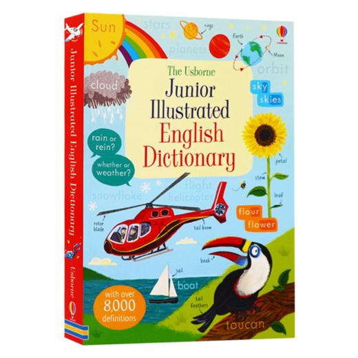 少儿初级全彩插图英语字典 英文原版 Junior Illustrated English Dictionary 尤斯伯恩 英文版词典 进口原版英语书籍 商品图4