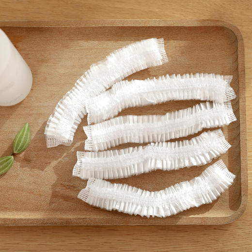 FaSoLa 一次性浴帽女防水洗澡加厚帽子美容院专用发膜焗油帽加热染发头套 商品图6