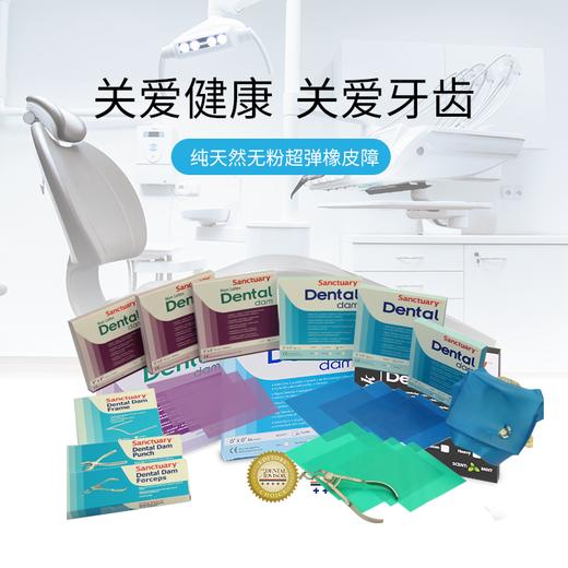 马来西亚圣逸康进口天然乳胶橡皮障布紫色