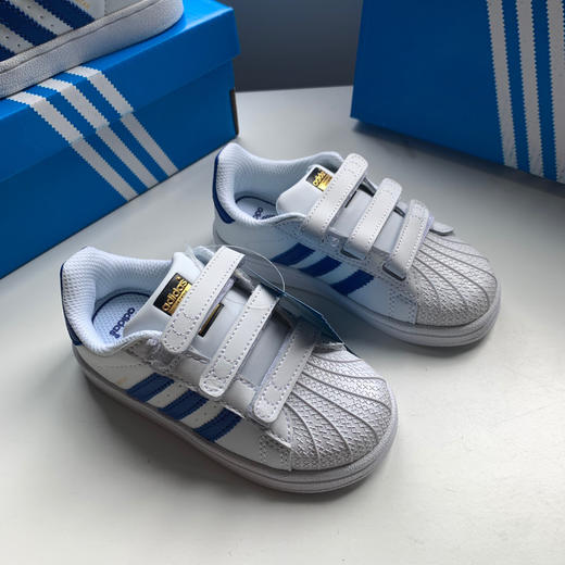 儿童魔术贴贝壳鞋运动鞋20137 商品图3