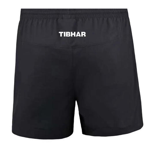 挺拔Tibhar   炫动短裤TB-3 运动短裤 黑银色 舒适至上 速干材质 商品图2