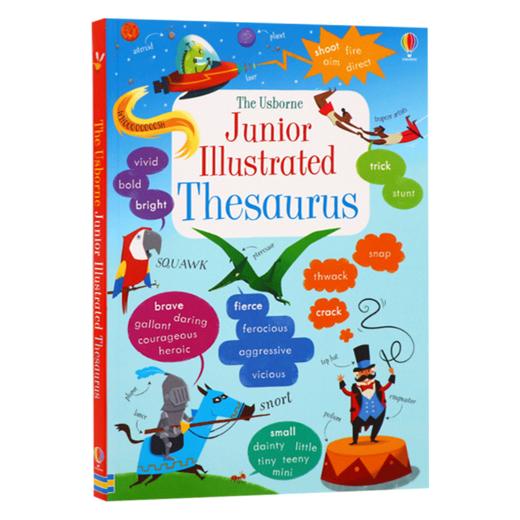 少儿初级插图同义词词典 英文原版 Junior Illustrated Thesaurus 英英词典 尤斯伯恩 英文版趣味插图辅导工具书 进口英语书 商品图0