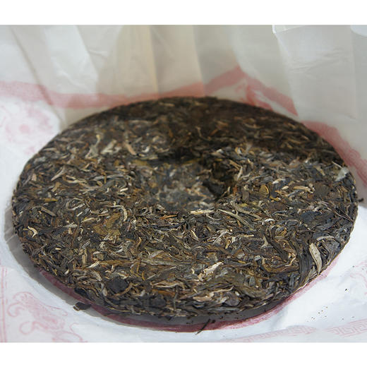 中茶普洱茶 2020年 新品 翡翠八八青饼 班章 生茶357g 中粮茶叶 商品图2