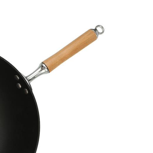 德国欧乐菲铁锅厚釜球墨铸铁炒锅不粘锅炒菜锅章铁匠系列 商品图3