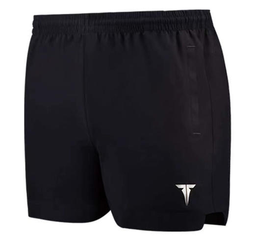 挺拔Tibhar   炫动短裤TB-3 运动短裤 黑银色 舒适至上 速干材质 商品图1
