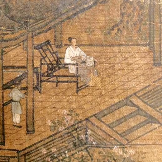 【定制书画】（南宋）刘松年《四景山水》绢本 手卷 馆藏书画高仿复制艺术品（付款后28天内发货） 商品图3