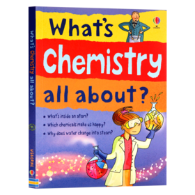 什么是化学 英文原版 Whats Chemistry All About Usborne 尤斯伯恩 英文版儿童英语启蒙读物 进口原版书籍