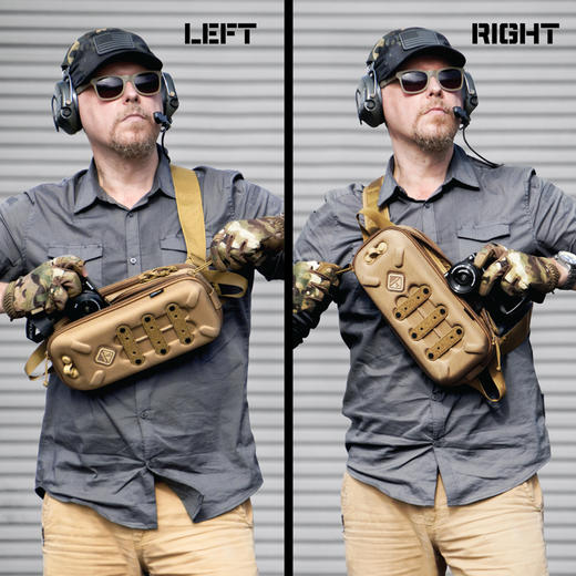 【美国进口 EDC杂物包 6L防水腰包】Hazard4美国危机4 edc战术腰包户外硬壳杂物携行单肩包多功能胸包 商品图0