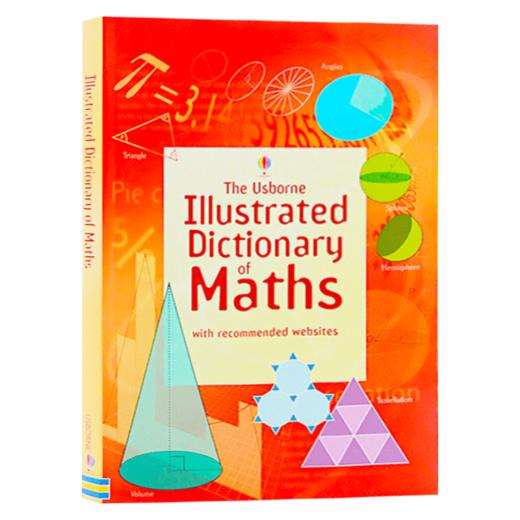 数学插图词典 英文原版 Illustrated Dictionary of Maths Usborne 尤斯伯恩 全彩插画版 英文版进口原版英语书籍 商品图0