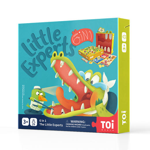 TOI图益6大能力训练棋儿童益智桌游亲子早教桌面游戏玩具 商品图4