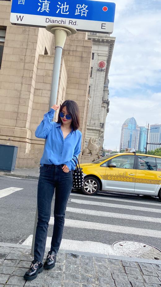 Westory2020秋季中性帅气厚底乐福鞋W20CM70431 商品图6