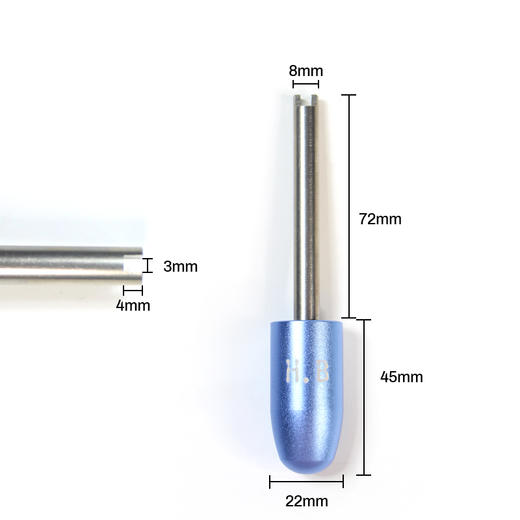 玄铁校正杆纹身机器专用配件惊蛰纹身器材专营 纹身机专用辅材 商品图1