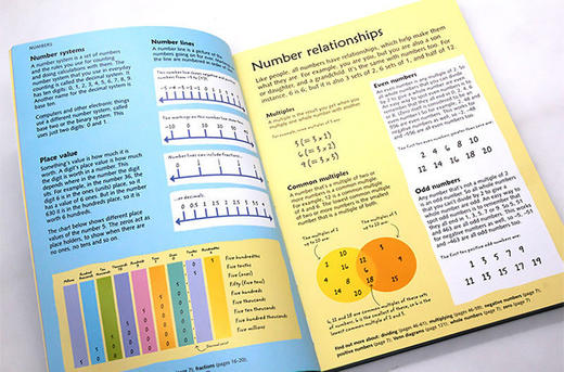 儿童初级插图数学字典 英文原版 Junior Illustrated Maths Dictionary 英文版词典 进口原版英语学习工具书 商品图2