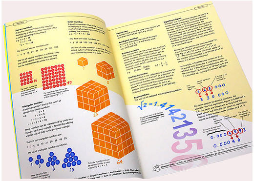 数学插图词典 英文原版 Illustrated Dictionary of Maths Usborne 尤斯伯恩 全彩插画版 英文版进口原版英语书籍 商品图3