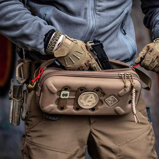 【美国进口 EDC杂物包 6L防水腰包】Hazard4美国危机4 edc战术腰包户外硬壳杂物携行单肩包多功能胸包 商品图1