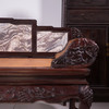 清代 红木镶云石葡萄纹贵妃榻 商品缩略图2
