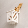 FaSoLa创意家用沥水筷子置物架厨房筷子篓壁挂式筷筒免打孔筷笼收纳盒 商品缩略图7