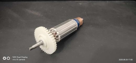 【货号02639】大艺02-100角磨机转子角磨机电机全铜线电机100型角磨机配件 商品图2