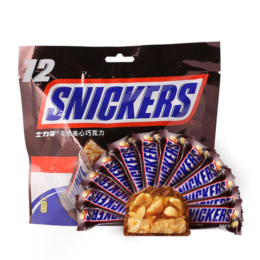 士力架 花生夹心巧克力分享装 240g 商品图0
