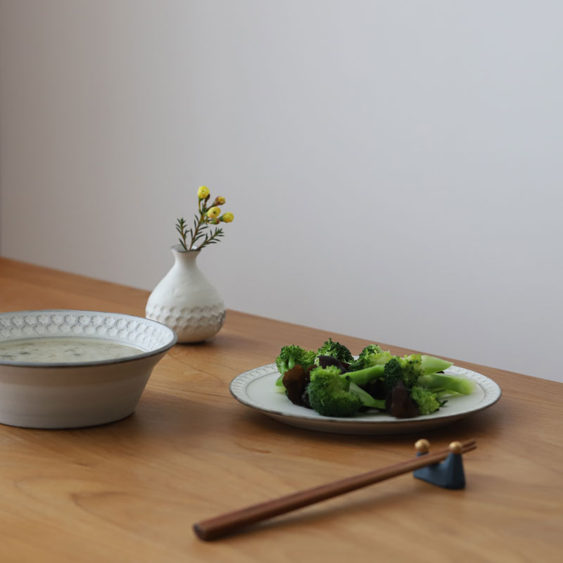 日本 武曽健一 印花系列 平盘 小钵 双耳钵 深钵