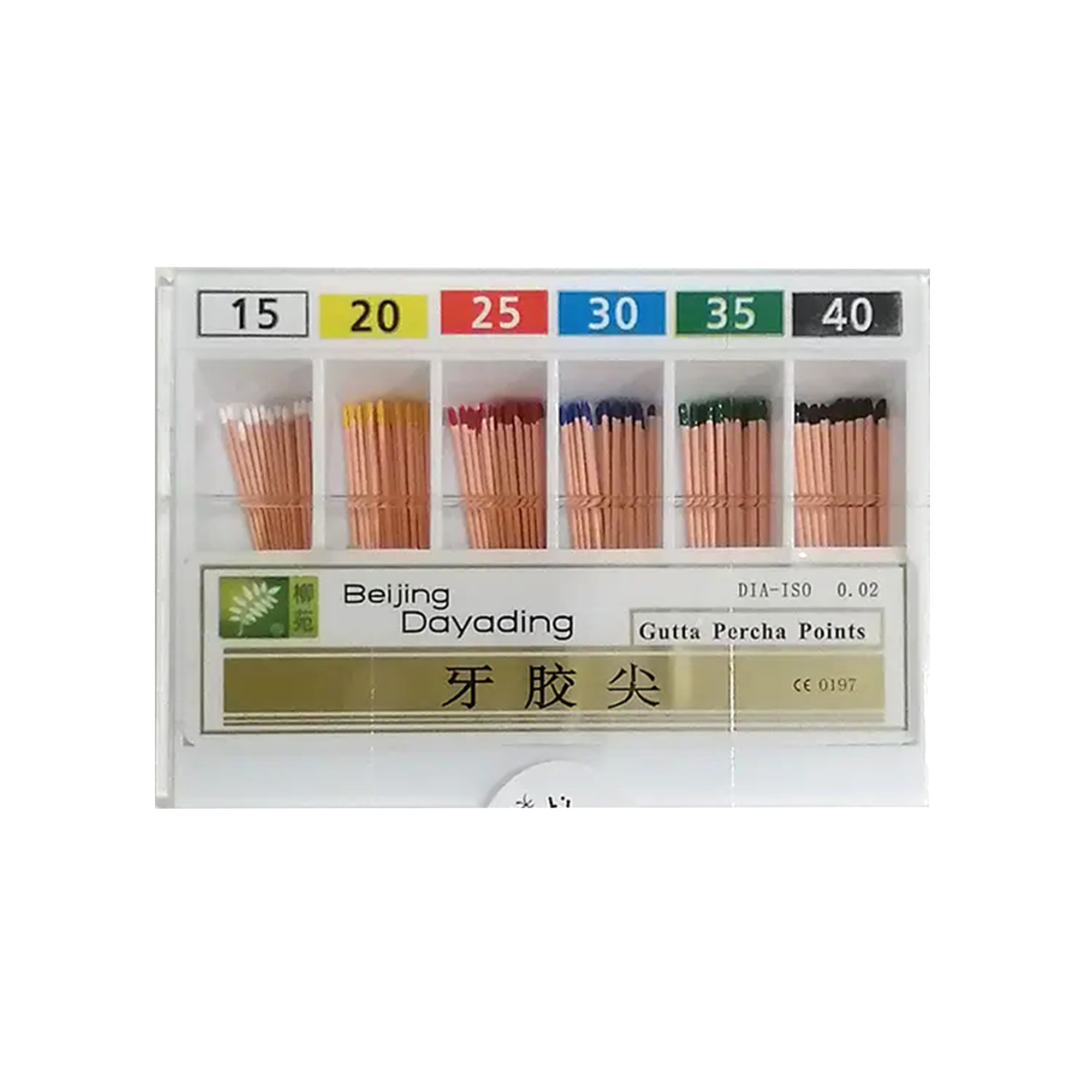 牙胶尖 （达雅鼎柳苑 牙胶尖 0.02 100支装）