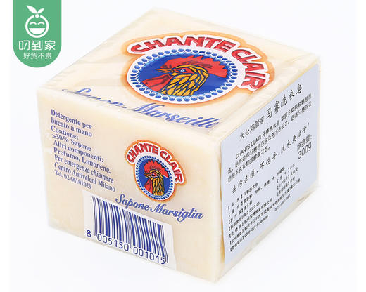 【预售-4月8日配送】意大利进口大公鸡管家马赛皂/1块（300g） 商品图3