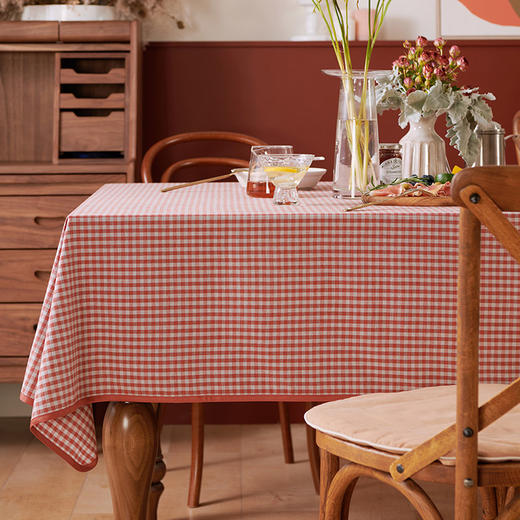 方桌布维希格纹餐桌布 商品图0