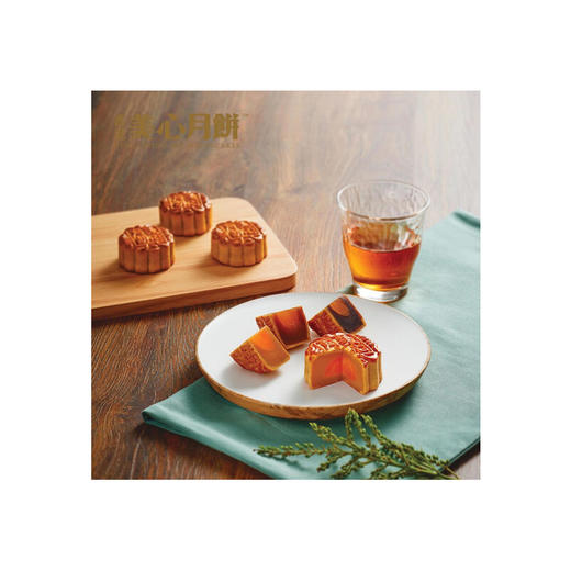 美心金装彩月礼盒装月饼420G铁盒 商品图1