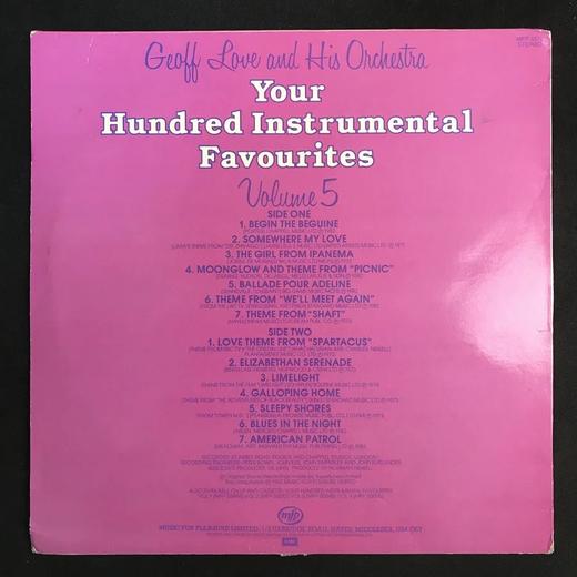 LP黑胶唱片 杰夫·洛夫及其管弦乐队《广受欢迎的百首乐曲 第五辑》 商品图1