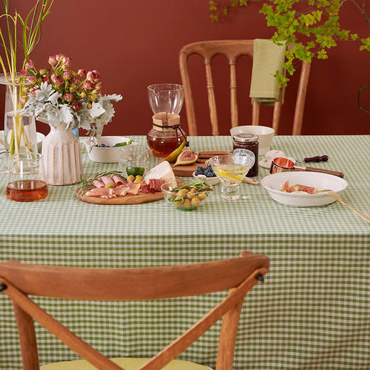 方桌布维希格纹餐桌布 商品图2