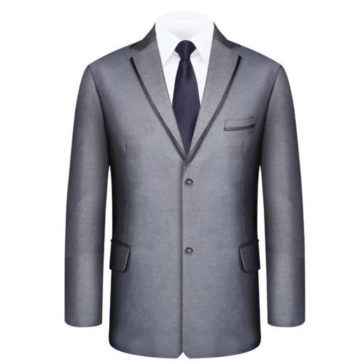 天寿系列-男西装（光泽灰） 商品图4