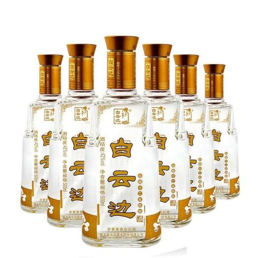 白云边12年陈酿500ml*6瓶 整箱包邮 42度国产名酒 兼香典范 商品图1