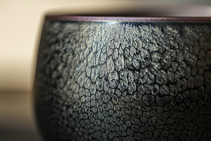 茶香记江康桂银釉鹧鸪斑建盏全手工建盏斑纹迷人亮眼品杯