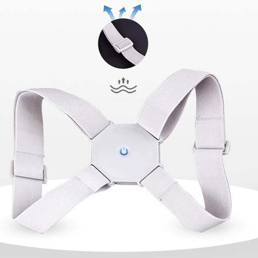 【21天养成好习惯 】麦莱诺智能驼背仪 身姿矫正带 成人儿童通用 改善驼背 开肩直背，缓解疲劳 告别弯腰驼背，让你挺胸抬头 商品图1