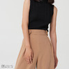 AtelierMissLu-【绝对气场】 腰部褶皱设计高腰阔腿裤 商品缩略图2