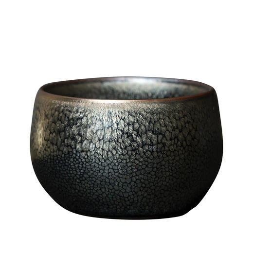 茶香记江康桂银釉鹧鸪斑建盏全手工建盏斑纹迷人亮眼品杯