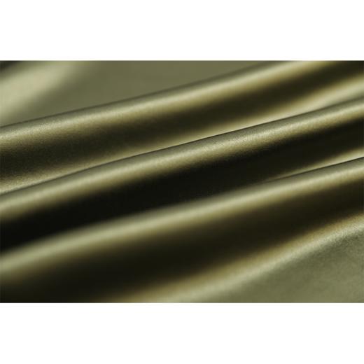 【丝缎霓裳】月光绿丝缎质感立裁不规则连衣裙 商品图4